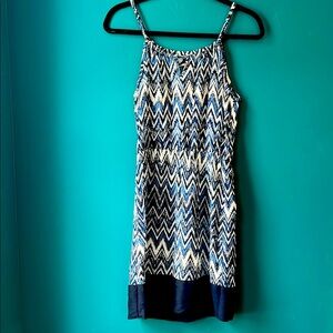 Chevron print Sun dress